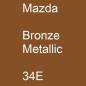 Preview: Mazda, Bronze Metallic, 34E.